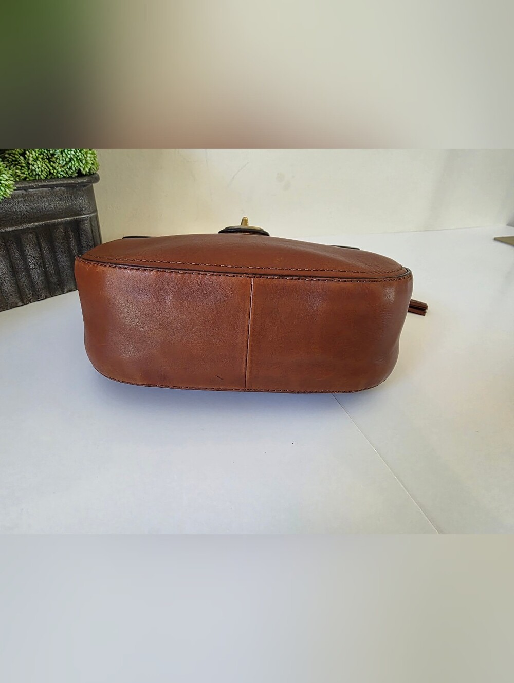 Coach Legacy 70th Anniversary Willis British Tan Leather Crossbody Shoulder Bag - Picture 11 of 16